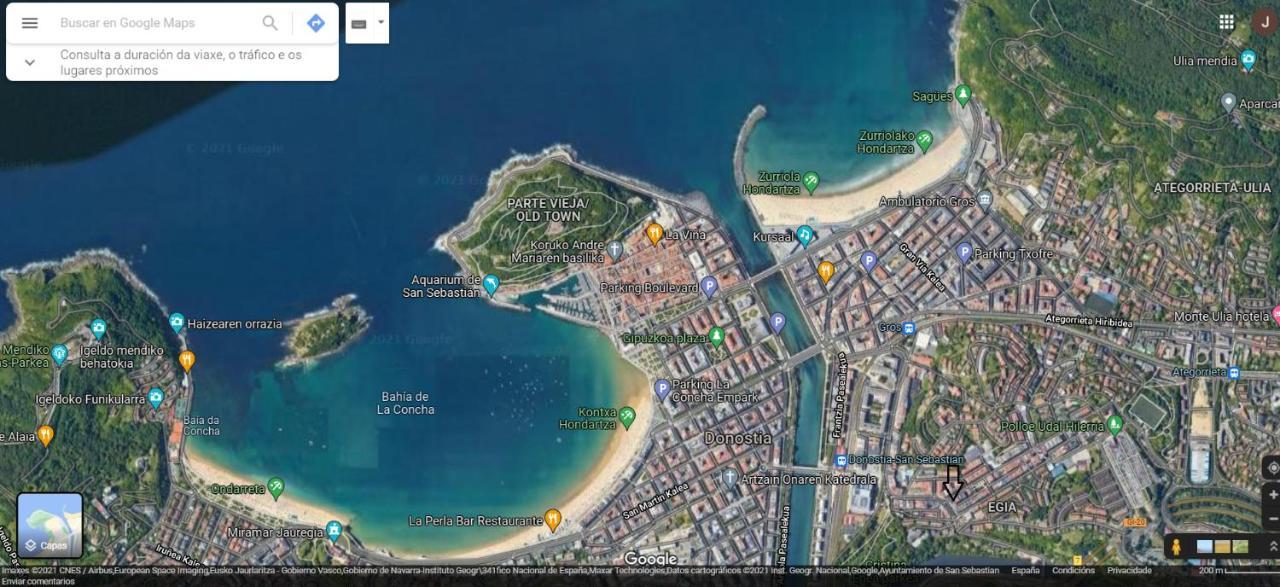 Luminoso Atico En San-Sebastian Apartment San Sebastian Ngoại thất bức ảnh